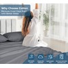 Royale Linens - Sábanas planas 100 % algodón, sábanas superiores