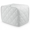 1-Pack 2 slice Toaster Cover, Polyester Fabric Quilted Two Slice