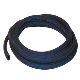 6mm ID Black 1 Metre Cotton Braided Rubber Fuel Line Pipe Unleaeded Petrol Diesel Tubing Hose