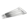 7 x XXL kebab skewers made of stainless steel, approx.