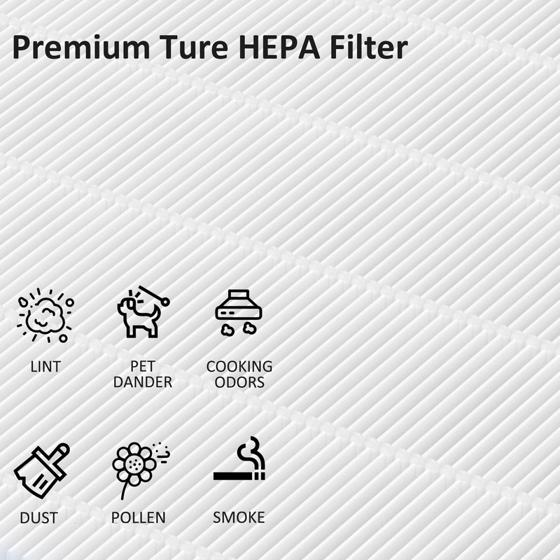 ProHEPA 9000 True HEPA Filters Replacement Compatible with VEVA ProHEPA