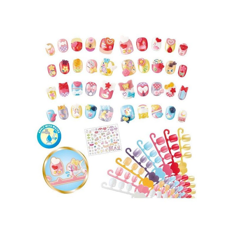 Aquabeads Nail Studio - 35059 Hearts & Ribbons Nail Refill