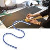 Flexible Curve Ruler Plastic Blue White Curve Flex Design Ruler