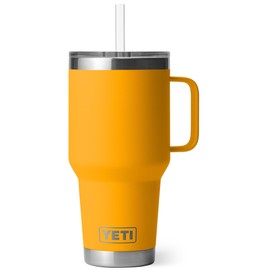 YETI Rambler Straw Cup, Stainless Steel, Beekeeper, 35 oz (1035 ml)