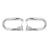CHIFUN Engine Guard Rear Highway Crash Bars Steel Replacement for