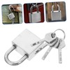 iplusmile Stainless Steel Padlock Luggage Locks Travel Door Lock Rust