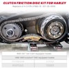 kekykm Twin Cam Extra Plate Friction Steel Clutch Kit compatible