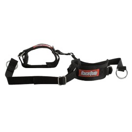RaceQuip 391002RQP Arm Restraint Harness Individual Straps 2 in Wide Cuffs Black