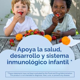 L'il Critters Gummy Vites - Multivitam?nico Diario de Gomitas sin Az?car A?adido para Ni?os de 2 A?os en Adelante, Vitamina C, D3 para Sabores Inmunol