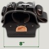 STRONGLAD Heavy-Duty Electricians Tool Belt – 13-Pocket Top-Grain Leather Pouch,