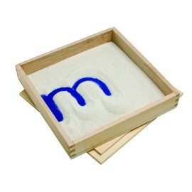 Primary Concepts, Letter Formation Sand Trays Set of 4, Beige,PC-2012