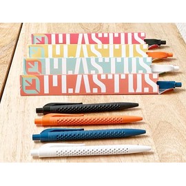 Plastus Bioplastic Pen Eco-Friendly PHA in Blue