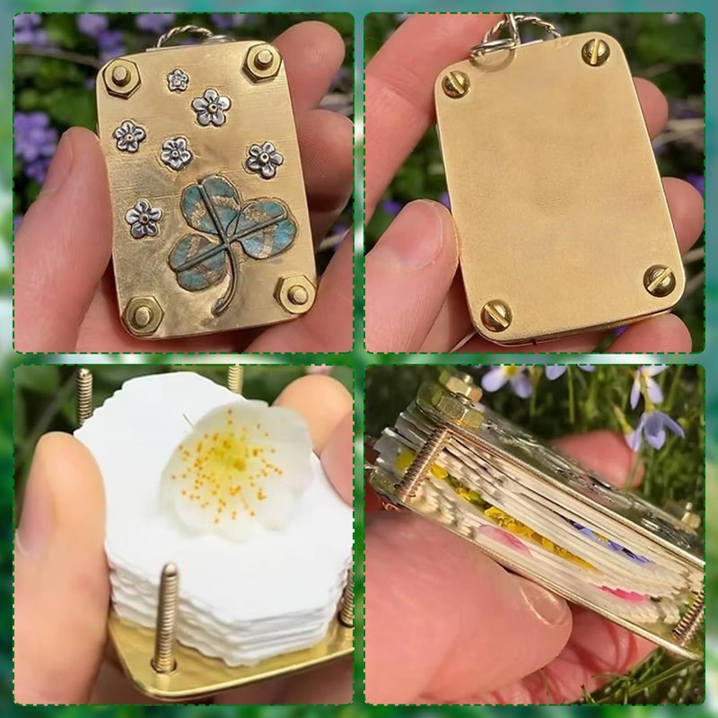 DOWNDRIFT Micro Flower Press Micro Flower Press Creative Miniature Plant