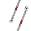 DVGW tested flexible hose 3/8 inch nut x 3/8 inch