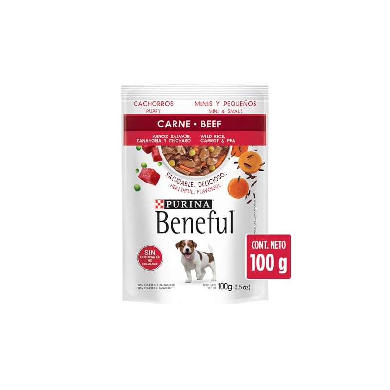 Purina Beneful Adulto Raza Minis y Pequeñas Sabor Carne y