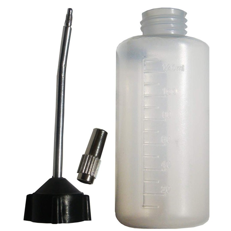 Machine Lubricant Oil Dispensers & Zoom Spout Prefilled Oil Dispensers