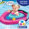 SwimSchool Deluxe Baby Pool Float with Adjustable Canopy - 6-24