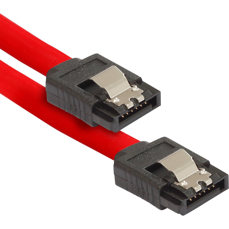 Poppstar Pack of 4 SATA 3 HDD SSD Data Cables