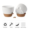 FaithLand 3-Pack Large Planter Pots, 12 10 9 Inch Self