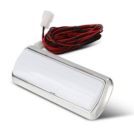 CROSSDESIGN Dome Light Lamp Assembly Chrome Base Compatible with Chevy GMC Pickup Truck C/K 10 20 30 1960-1972