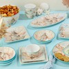 Escape to the Sea 10.5-Inch Dinner Plates, Set of 4,
