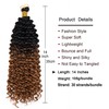 Marlybob Crochet Braids Hair Extension 14 Inch Deep Water Wave