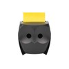 Post-it Z-Notes Dispenser Owl Black + Post-it Super Sticky Z-Notes