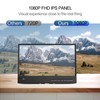 othoig 15.6 inch Small TV,Flat FHD IPS 1080P Screen TV