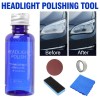 30ml Pro Car Headlight Lens Restoration Repair Kit Polish Cleaner