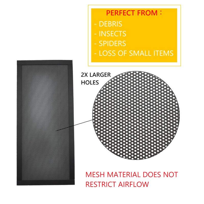 MODERN WAVE - Extra Strong Magnetic Air Vent Screen Cover
