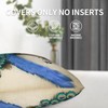 Retro Peacock Throw Pillow Cover 20x20 Inch Decorative Pillow Cases