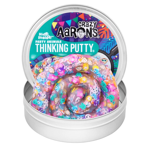 Crazy Aaron's Hide Inside!® Party Animals Thinking Putty®