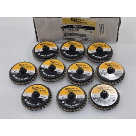 KIMBALL MIDWEST 2" 60 GRIT KIM FLEX MINI FLAP DISCS 10 PCS #87463