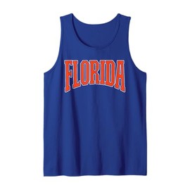 Vintage Florida Text Style. Tank Top