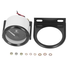 EVGATSAUTO Medidor de Nivel de de 2 Pulgadas con Retroiluminación LED para Motocicletas Modificadas de Gasolina