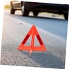 Ciieeo 3pcs Foldable Reflective Warning Triangle Set for Emergency Roadside