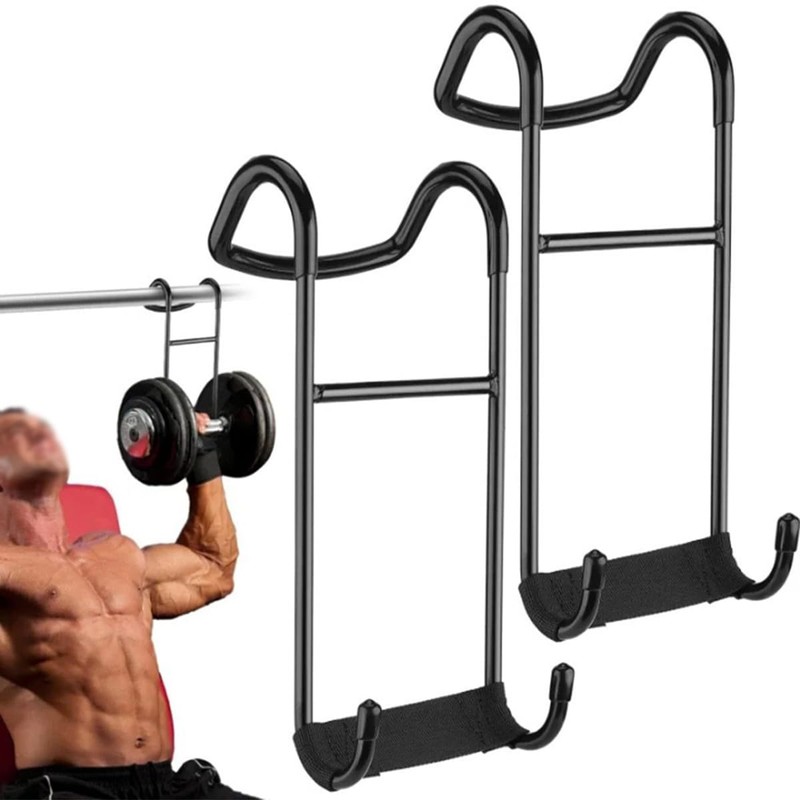 VOANZO 2pcs Dumbbell Hooks Dumbbell Positioner Hooks Dumbbell Hooks Heavy