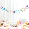 G2PLUS Already Sewn Happy Birthday Garland, Happy Birthday Garland, Reusable,