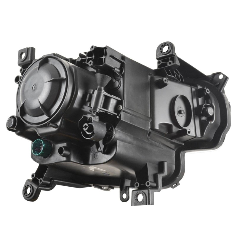 TRQ Left Headlight Assembly Compatible with 2014-2018 Jeep Cherokee