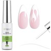 CHERIMOYA Esmalte Liner 8ml,Fino para Punta Francesa-Blanco