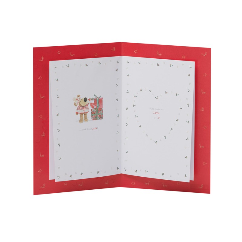 Boofle Daughter With Love Christmas Card