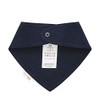 Steiff Unisex Baby Basic Bandana GOTS, Steiff Navy