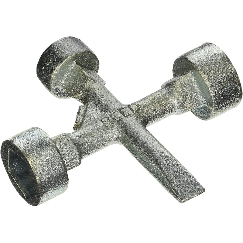 Reed Tool MKH10820 Meter Box Key for Large Mueller and