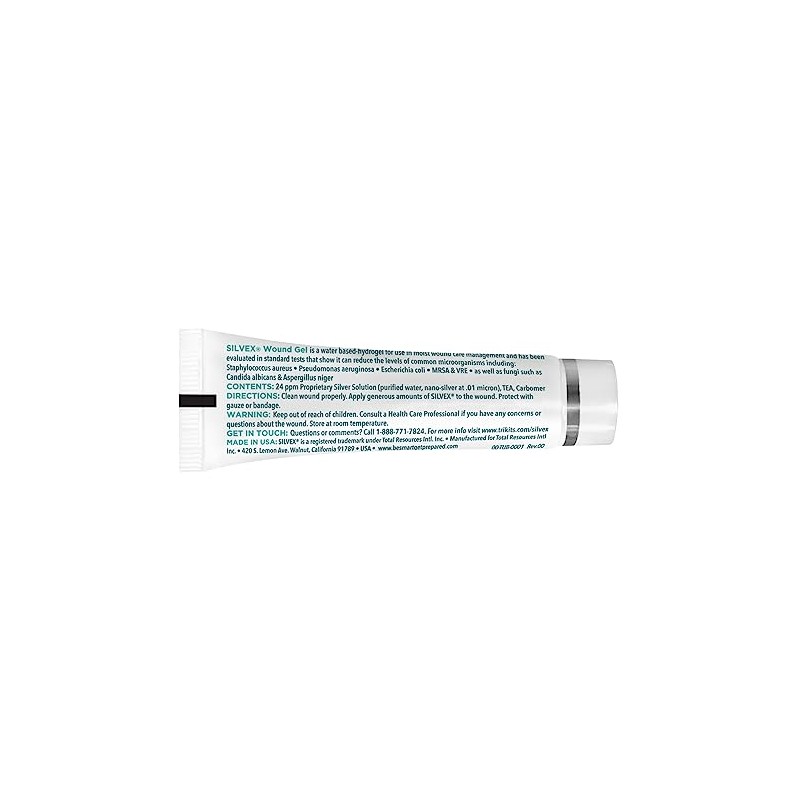 Smart Get Prepared Silvex Wound Gel Ounce