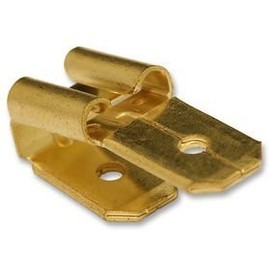 MOLEX 19043-0010 3 WAY ADAPTER, DUAL MALE TO SINGLE FEMALE, QUICK DISCONNECT, 6.35MM, UNISULATED (5 pieces)