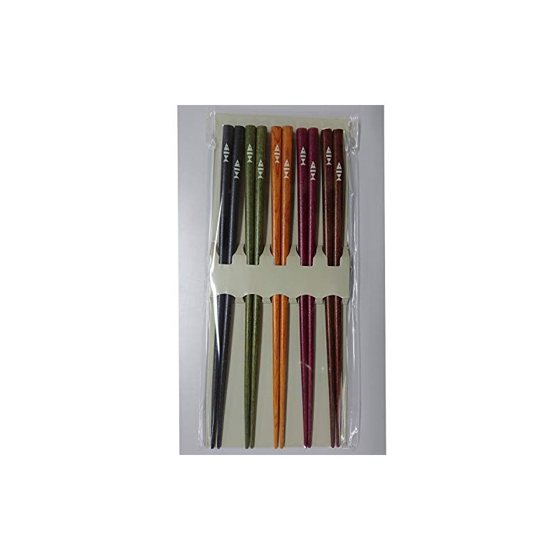 Ishida Chopsticks Made in Japan for Guests Border Fish 9.1