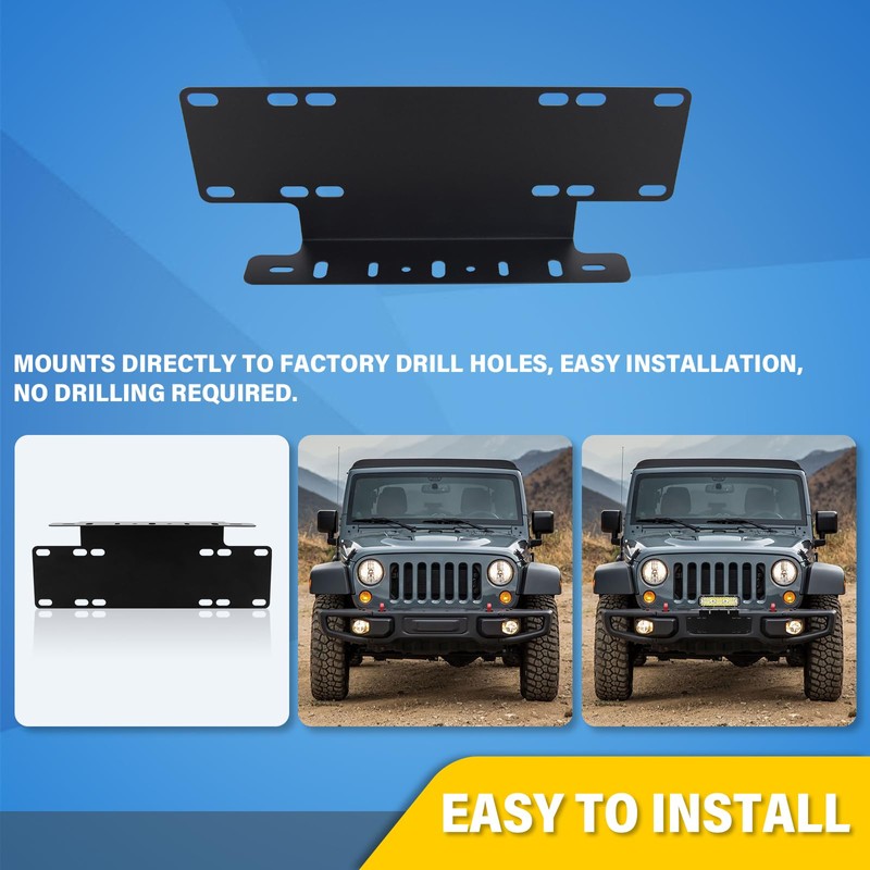 RIGODON 15 Inch Universal Bull Bar Black Light Bar Front