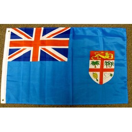 Fiji Flag 2x3 Coat Of Arms United Kingdom Fijian Country 2'X3' F1106