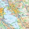 San Francisco, California Wall Map, Small - 11.25" x 14.5"