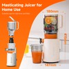 Slow Cold Press Juicer Machine: Electric Masticating Juicer Extractor Easy